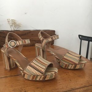 Urban Outfitters Sienna Rattan Heel